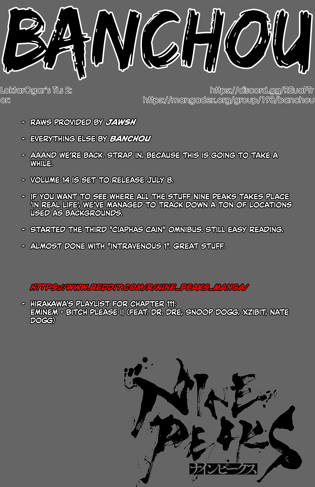 NINE PEAKS Chapter 111 1